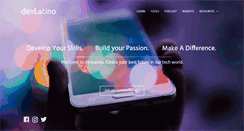 Desktop Screenshot of devlatino.com